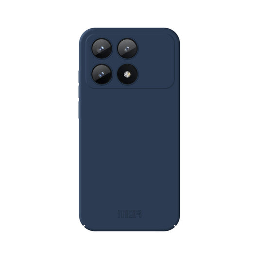 Pour Xiaomi Redmi K70E Coque de téléphone PC tout compris MOFI Qin Series Skin Feel (Bleu)