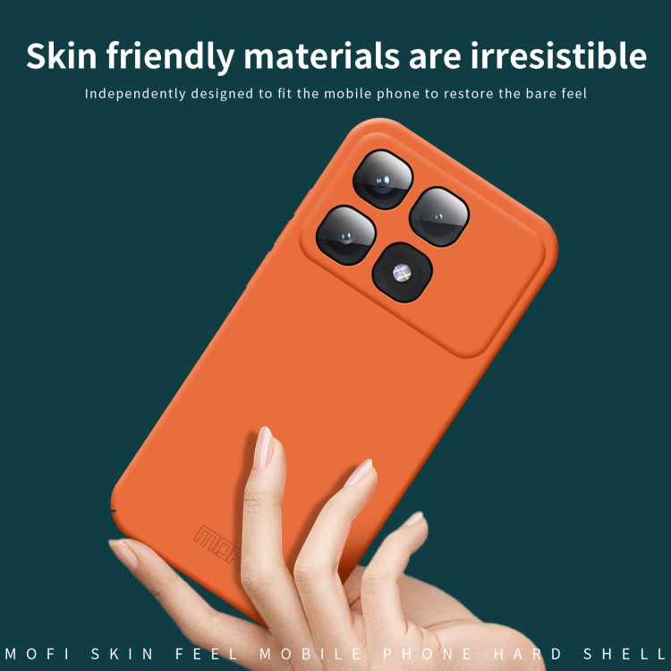 For Xiaomi Redmi K70 Ultra MOFI Qin Series Skin Feel All-inclusive PC Phone Case(Black)