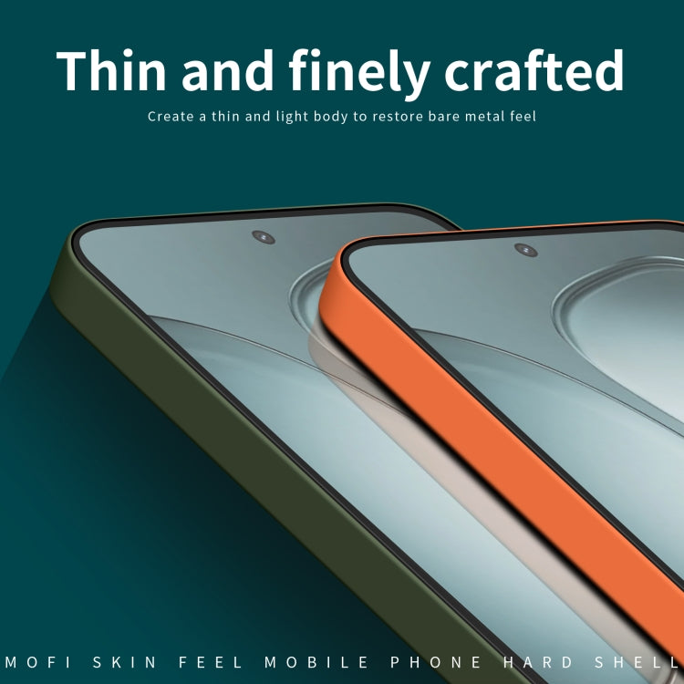 For Xiaomi Redmi K70 Ultra MOFI Qin Series Skin Feel All-inclusive PC Phone Case(Orange)