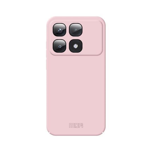 Pour Xiaomi Redmi K70 Ultra MOFI Série Qin Coque de téléphone tout compris en PC toucher peau (Rose)