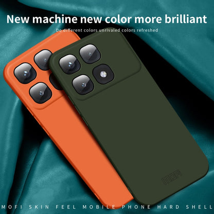 For Xiaomi Redmi K70 Ultra MOFI Qin Series Skin Feel All-inclusive PC Phone Case(Beige)