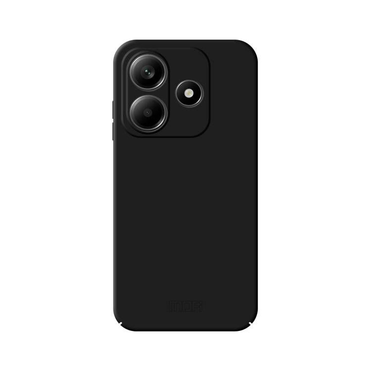 For Xiaomi Redmi Note 14 5G MOFI Qin Series Skin Feel All-inclusive PC Phone Case(Black)