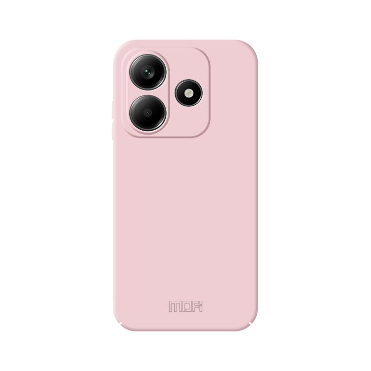 For Xiaomi Redmi Note 14 5G MOFI Qin Series Skin Feel All-inclusive PC Phone Case(Pink)
