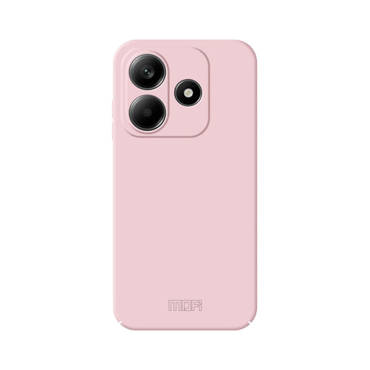 For Xiaomi Redmi Note 14 5G MOFI Qin Series Skin Feel All-inclusive PC Phone Case(Pink)