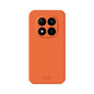 Pour Xiaomi Redmi Note 14 Pro 5G MOFI Série Qin Coque de téléphone tout compris en PC imitation cuir (Orange)