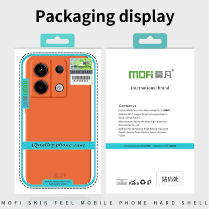 Pour Xiaomi 14 Pro Coque de téléphone tout compris en PC MOFI Qin Series Skin Feel (Gris)