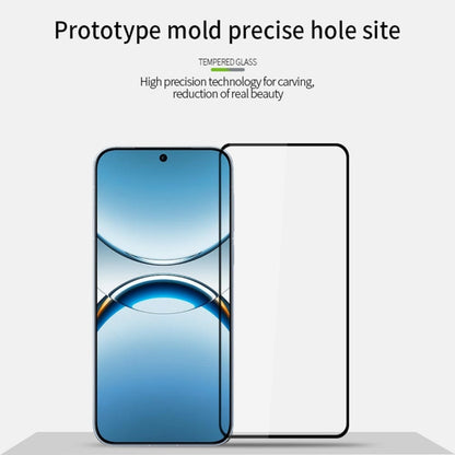 For OPPO Find X8 MOFI 9H 2.5D Full Screen Tempered Glass Film(Black)