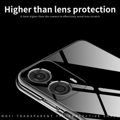 For Motorola Moto G24 / G04 MOFI Ming Series Ultra-thin TPU Phone Case(Transparent)