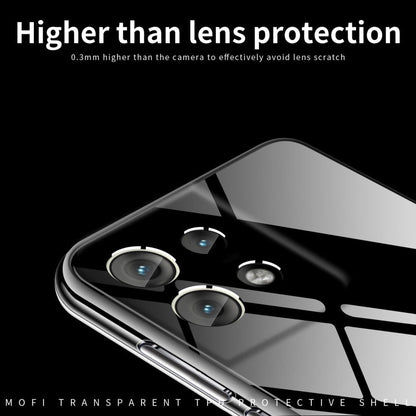For Motorola Edge 50 Neo MOFI Ming Series Ultra-thin TPU Phone Case(Transparent)