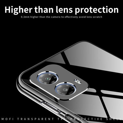 For Motorola Moto G35 MOFI Ming Series Ultra-thin TPU Phone Case(Transparent)