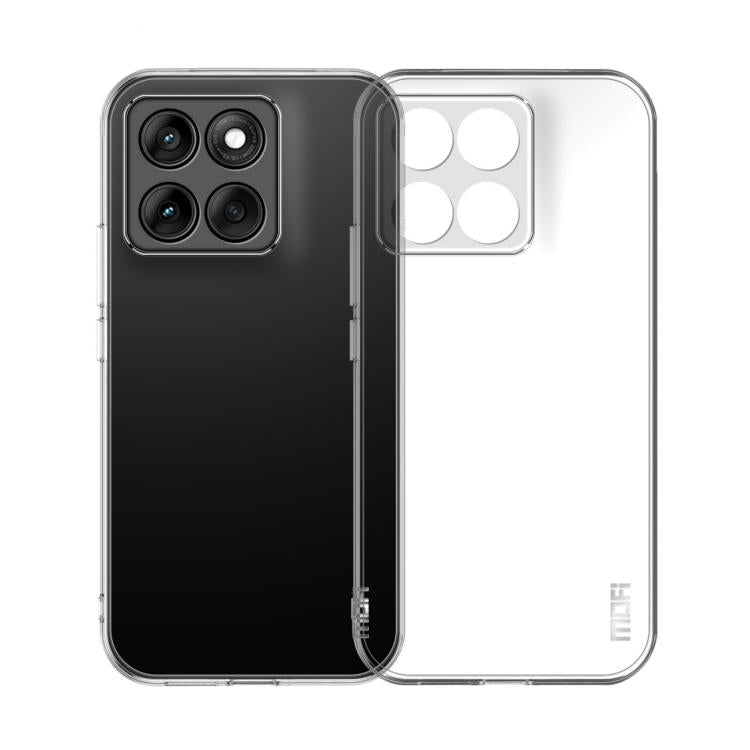 For Motorola Edge 60 MOFI Ming Series Ultra-thin TPU Phone Case(Transparent)