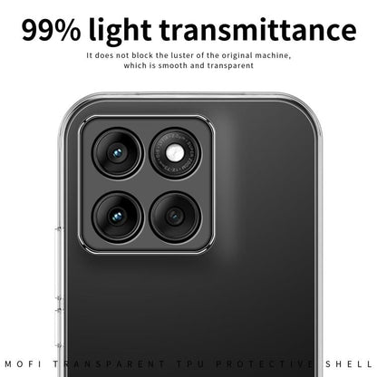For Motorola Edge 60 MOFI Ming Series Ultra-thin TPU Phone Case(Transparent)