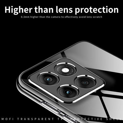 For Motorola Edge 60 MOFI Ming Series Ultra-thin TPU Phone Case(Transparent)