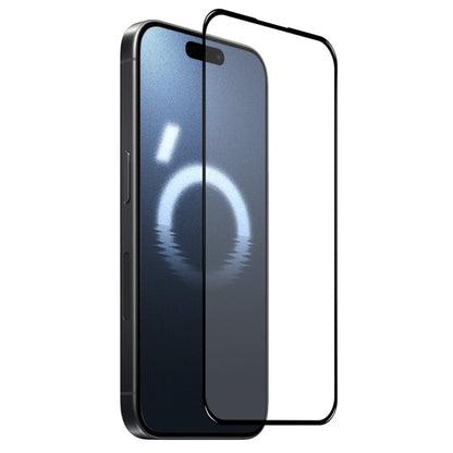 Pour iPhone 16 Pro Max NORTHJO A++ Protection d'écran Film en verre trempé à colle totale et impression sérigraphique