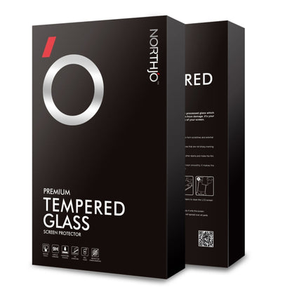 For iPhone 16 Pro NORTHJO A++ Screen Protector Full Glue Silk Printing Tempered Glass Film