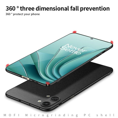 For OnePlus Ace 2V / Nord 3 MOFI Fandun Series Frosted PC Ultra-thin All-inclusive Phone Case(Red)