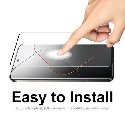For Xiaomi 14 Pro ENKAY Hat-Prince Heat Bending Full Side Glue Tempered Glass Film