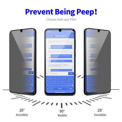 For Samsung Galaxy A05 / A05s ENKAY Hat-Prince 28 Degree Anti-peeping Privacy Silk Screen Tempered Glass Film