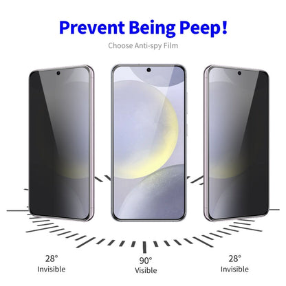Pour Samsung Galaxy S23+ 5G Film en verre trempé anti-espion ENKAY Hat-Prince 28 degrés, écran de soie privé