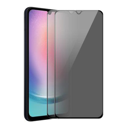For Samsung Galaxy A24 4G 2pcs ENKAY Hat-Prince 28 Degree Anti-peeping Privacy Tempered Glass Film