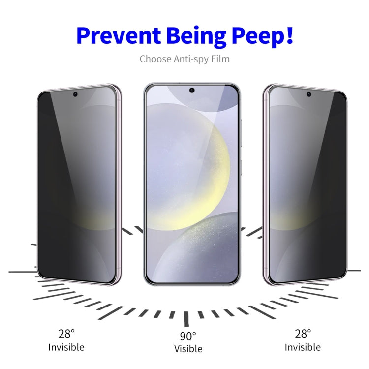 For Samsung Galaxy S23+ 5G 2pcs ENKAY Hat-Prince 28 Degree Anti-peeping Privacy Tempered Glass Film