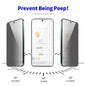 For Samsung Galaxy S23 FE 5G 2pcs ENKAY Hat-Prince 28 Degree Anti-peeping Privacy Tempered Glass Film