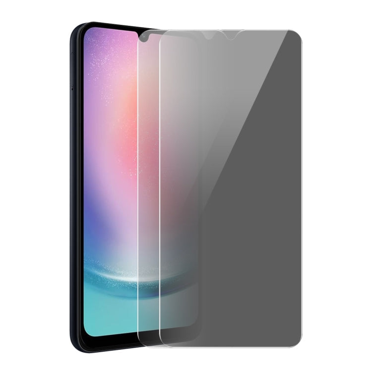 Pour Samsung Galaxy A24 4G 2pcs ENKAY Hat-Prince Film de protection d'écran en verre trempé anti-espion 28 degrés