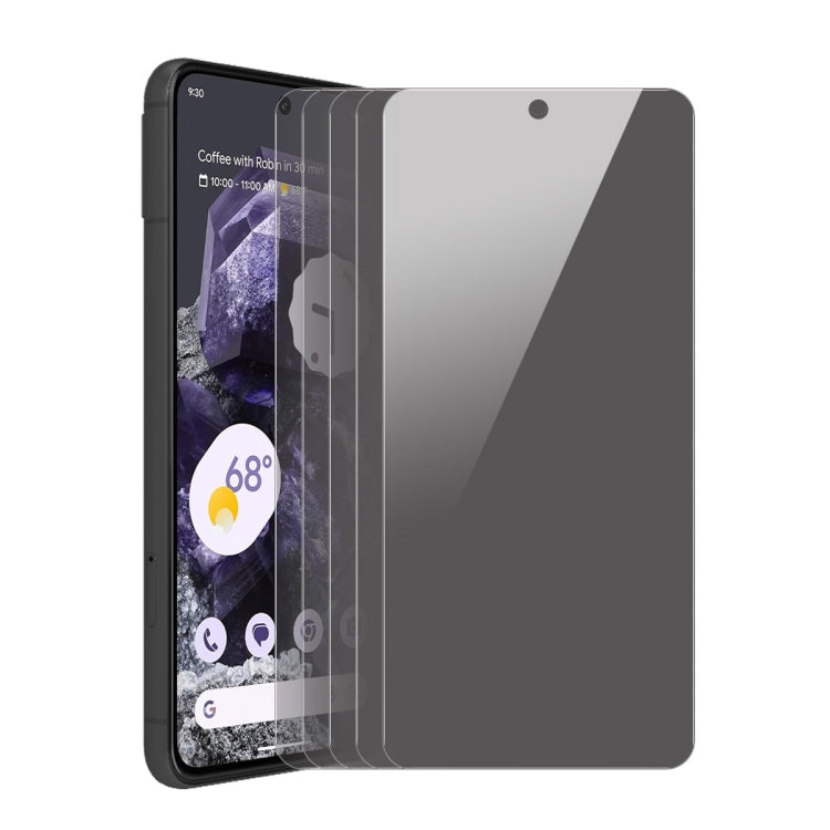 For Google 8 5pcs ENKAY Hat-Prince 28 Degree Anti-peeping Privacy Tempered Glass Film