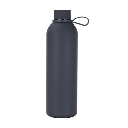 Bouteille thermos en acier inoxydable 304 de couleur bonbon JUNSUNMAY, capacité : 750 ml (bleu foncé)