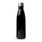 JUNSUNMAY 304 Stainless Steel Double-layer Vacuum Insulated Water Bottle, Capacity:350ml(Black)