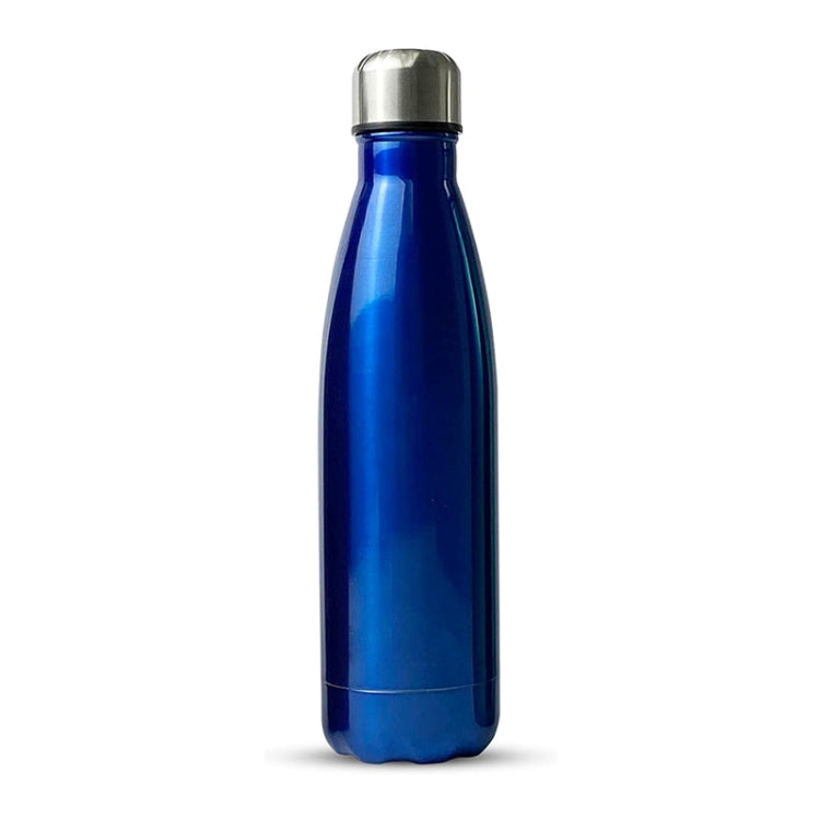 JUNSUNMAY 304 Stainless Steel Double-layer Vacuum Insulated Water Bottle, Capacity:750ml(Blue)