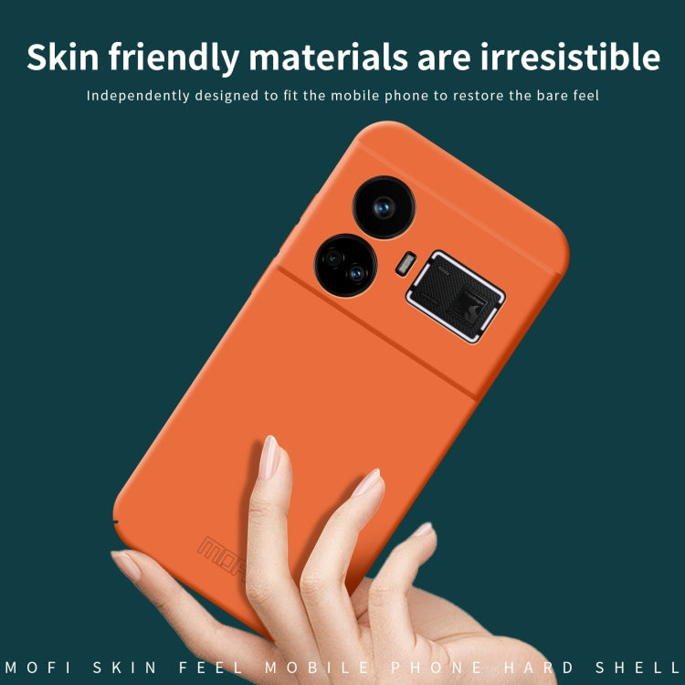Pour Realme GT5 Coque de téléphone tout compris en PC, série MOFI Qin (rose)