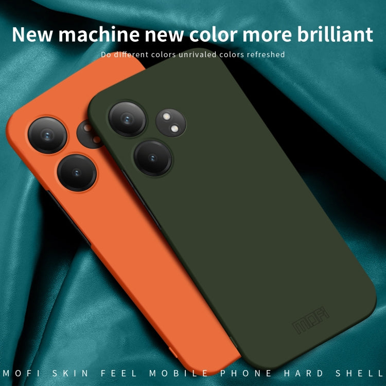 For Realme GT Neo6 SE MOFI Qin Series Skin Feel All-inclusive PC Phone Case(Black)
