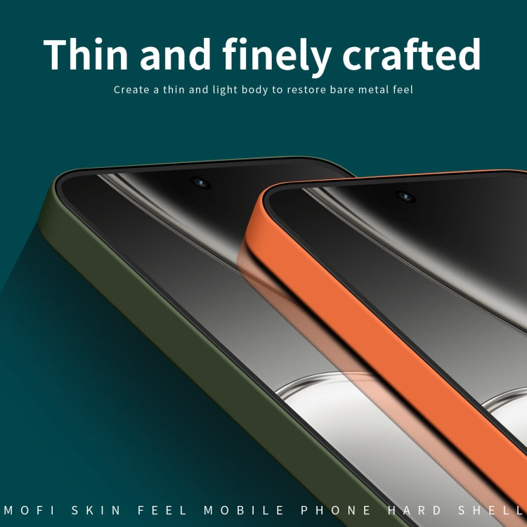 For Realme GT Neo6 SE MOFI Qin Series Skin Feel All-inclusive PC Phone Case(Black)