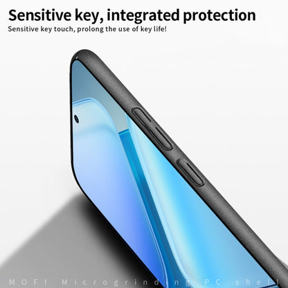 For vivo iQOO Z9 Turbo / iQOO Z9 MOFI Fandun Series Frosted PC Ultra-thin All-inclusive Phone Case(Black)