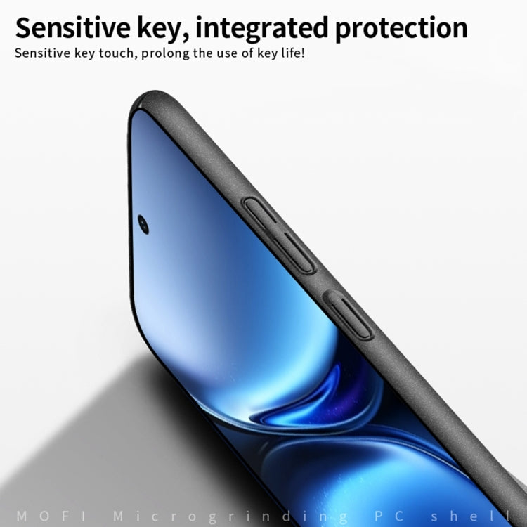 For vivo X200 MOFI Fandun Series Frosted PC Ultra-thin All-inclusive Phone Case(Gray)