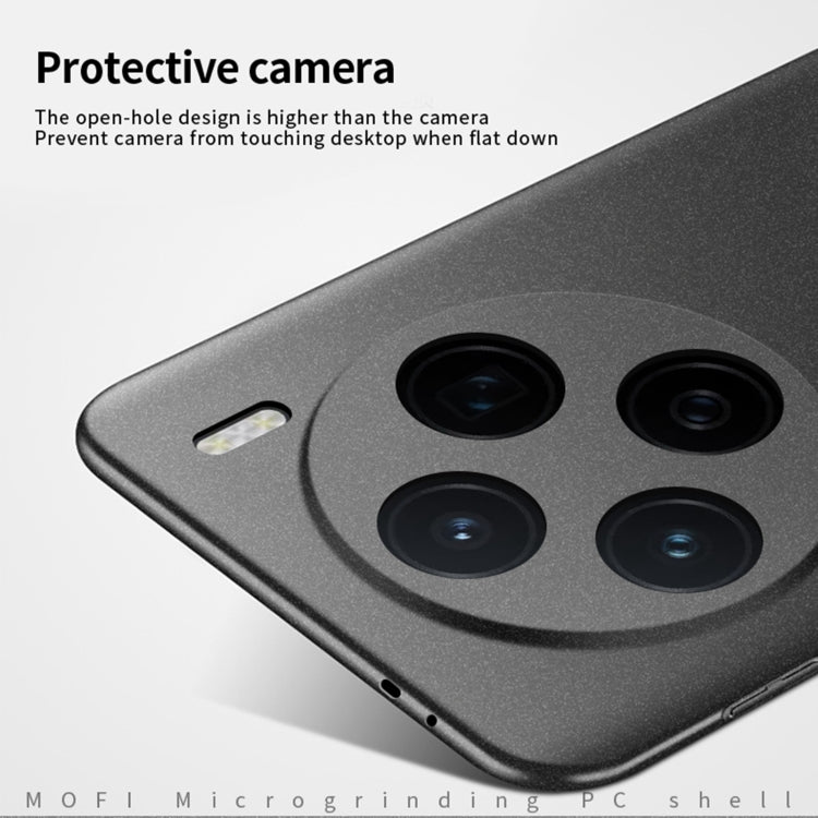 For vivo X200 MOFI Fandun Series Frosted PC Ultra-thin All-inclusive Phone Case(Green)