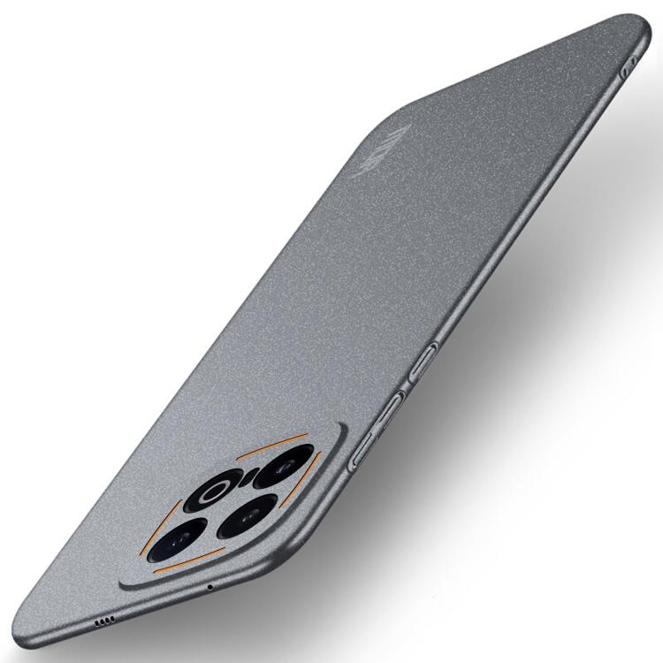 Pour vivo iQOO 13 MOFI Fandun Series Coque de téléphone ultra-mince tout compris en PC dépoli (gris)