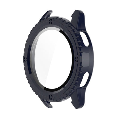Pour Xiaomi Watch S3 ENKAY Hat-Prince Film en verre trempé à couverture complète Housse de protection intégrée pour montre en PC (Bleu foncé)