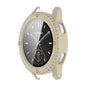 Pour Xiaomi Watch S3 ENKAY Hat-Prince Film en verre trempé à couverture complète, coque de protection intégrée en PC (Blanc ivoire)