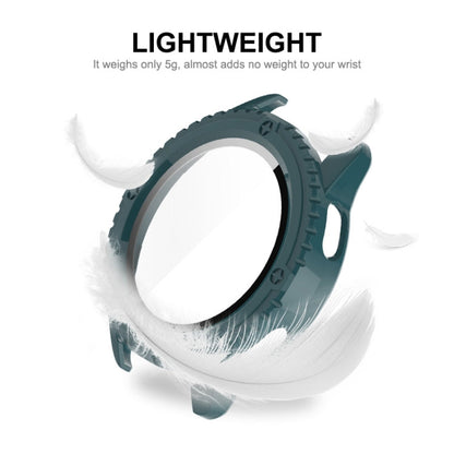 Pour Xiaomi Watch S3 ENKAY Hat-Prince Film en verre trempé à couverture complète, coque de protection intégrée en PC (Blanc ivoire)