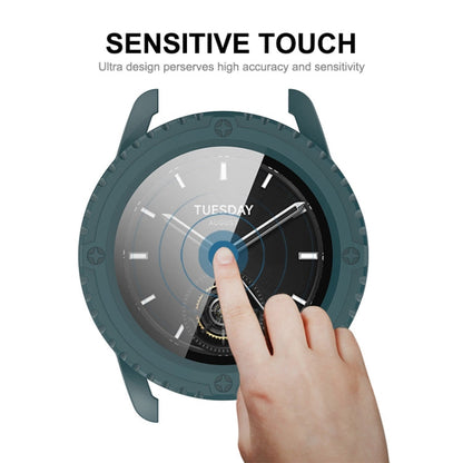 Pour Xiaomi Watch S3 ENKAY Hat-Prince Film en verre trempé à couverture complète Housse de protection intégrée pour montre en PC (Noir)
