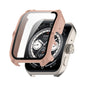Pour OPPO Watch 4 Pro ENKAY Hat-Prince Film de protection en verre trempé à couverture complète intégré à une coque de montre en PC (Rose)