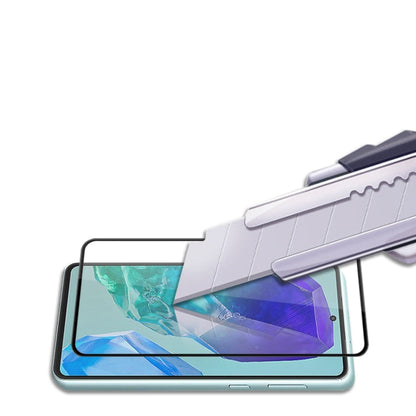 For Samsung Galaxy M55 mocolo 2.5D Full Glue Full Cover Tempered Glass Film