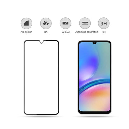 For Samsung Galaxy M14 4G mocolo 2.5D Full Glue Full Cover Tempered Glass Film