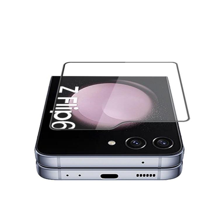 For Samsung Galaxy Z Flip6 mocolo 2.5D Full Glue Full Cover Tempered Glass Film