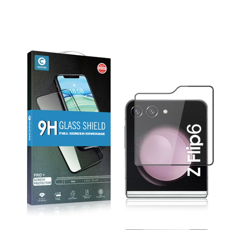 For Samsung Galaxy Z Flip6 mocolo 2.5D Full Glue Full Cover Tempered Glass Film