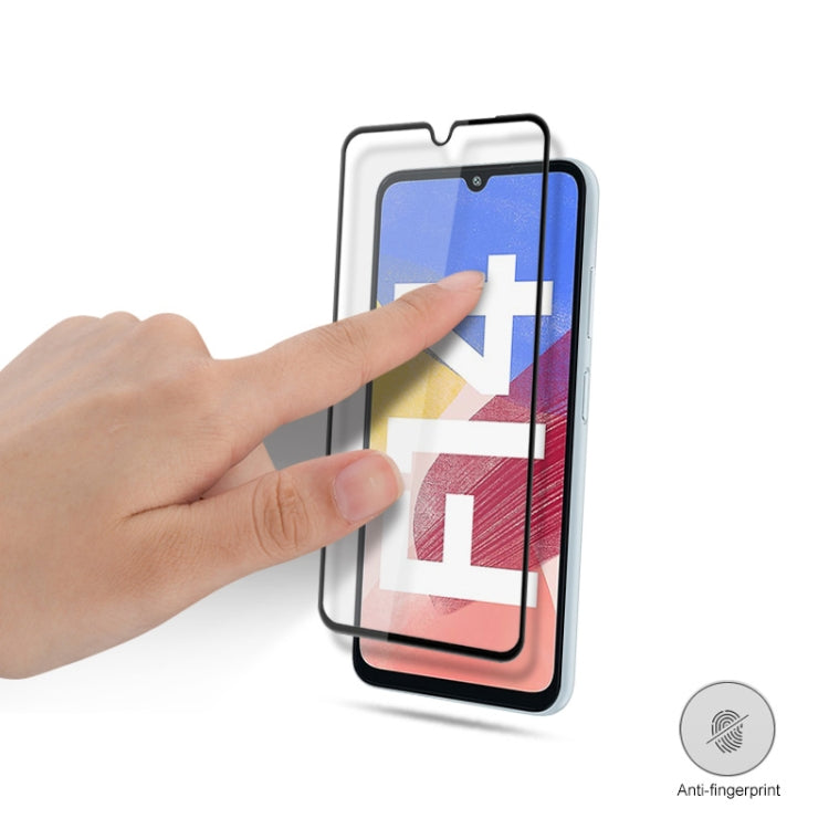 For Samsung Galaxy F14 4G mocolo 2.5D Full Glue Full Cover Tempered Glass Film
