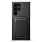 For Samsung Galaxy S24 Ultra 5G Suteni H02 Leather Wallet Stand Back Phone Case(Black)