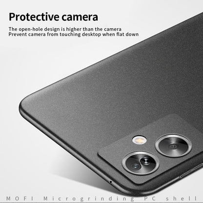 Pour OPPO A2 / A79 5G MOFI Fandun Series Coque de téléphone ultra-mince tout compris en PC dépoli (noir)